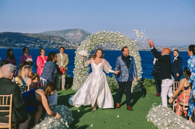 Chelsea & Brian Wedding at the Athenian Riviera