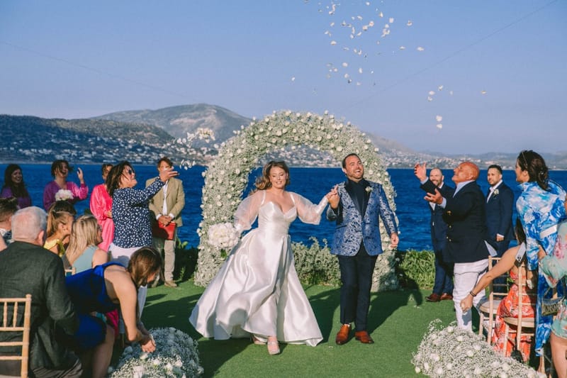 Chelsea & Brian Wedding at the Athenian Riviera