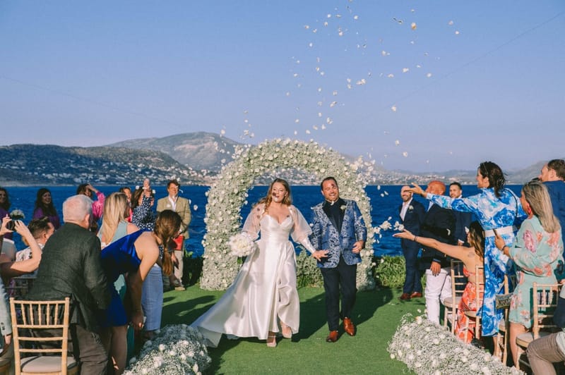 Chelsea & Brian Wedding at the Athenian Riviera