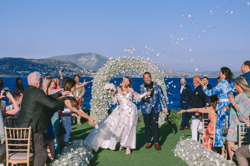 Chelsea & Brian Wedding at the Athenian Riviera