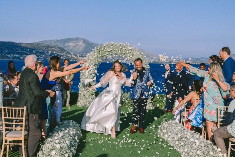 Chelsea & Brian Wedding at the Athenian Riviera