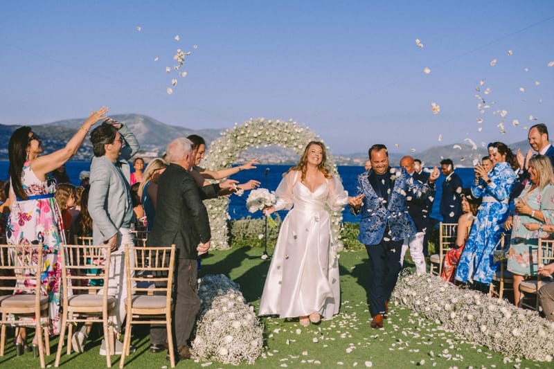 Chelsea & Brian Wedding at the Athenian Riviera