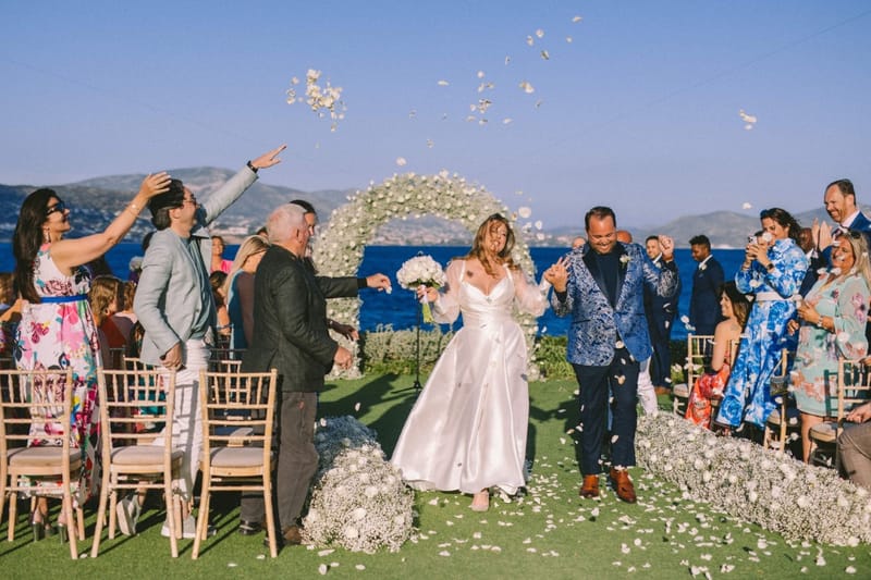 Chelsea & Brian Wedding at the Athenian Riviera