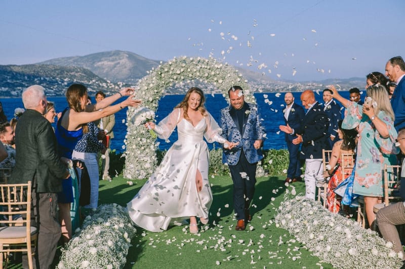 Chelsea & Brian Wedding at the Athenian Riviera