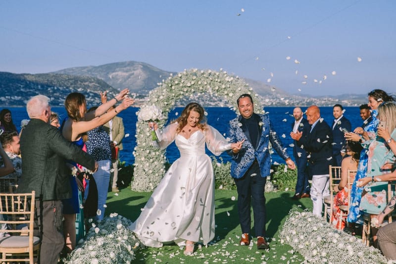 Chelsea & Brian Wedding at the Athenian Riviera