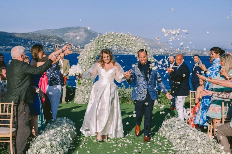 Chelsea & Brian Wedding at the Athenian Riviera