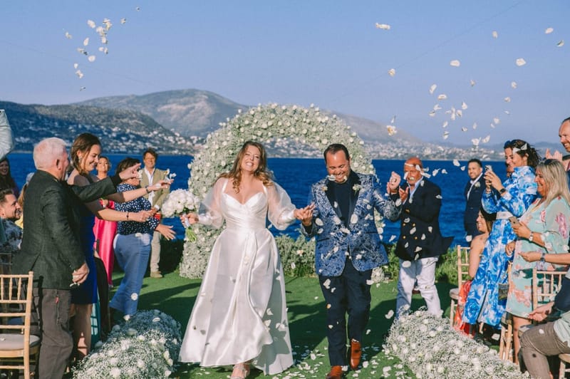 Chelsea & Brian Wedding at the Athenian Riviera