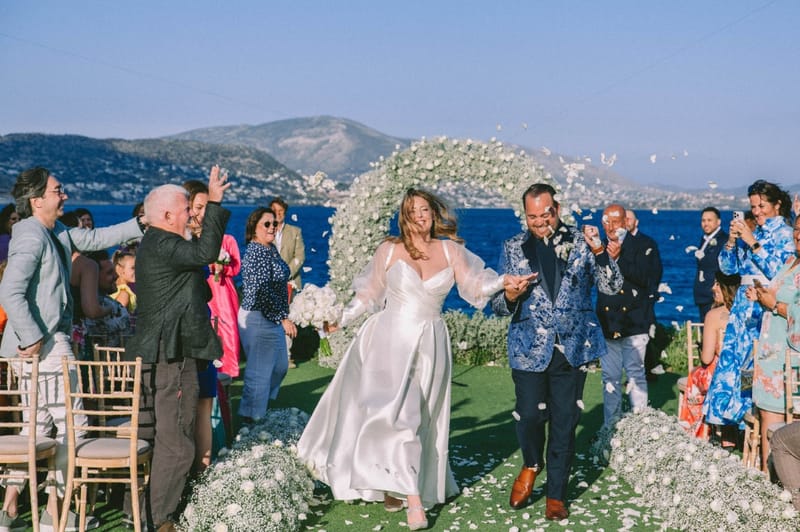 Chelsea & Brian Wedding at the Athenian Riviera