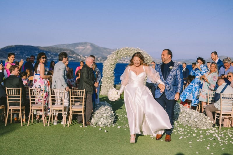 Chelsea & Brian Wedding at the Athenian Riviera