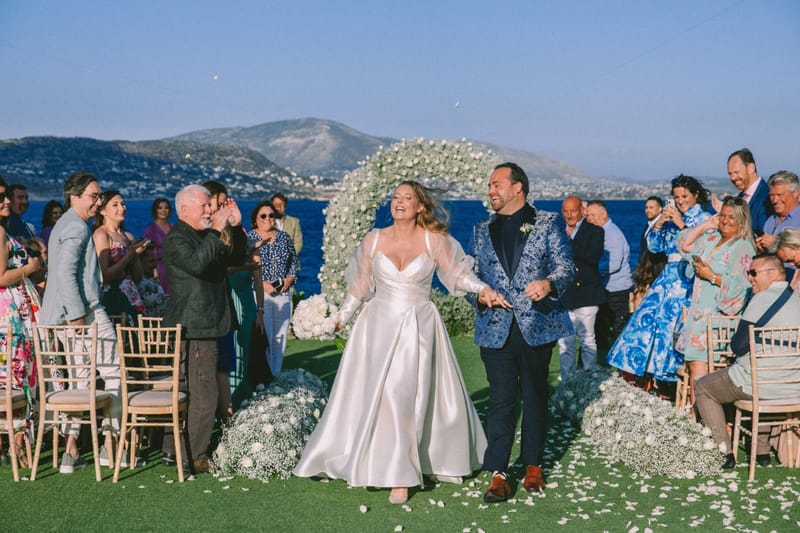 Chelsea & Brian Wedding at the Athenian Riviera