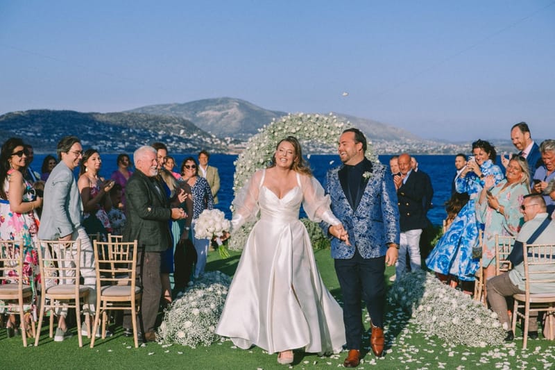 Chelsea & Brian Wedding at the Athenian Riviera