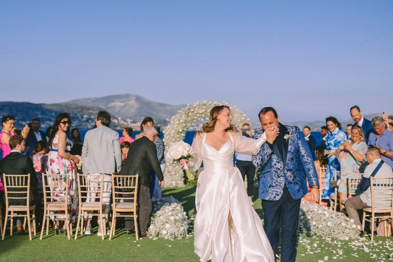 Chelsea & Brian Wedding at the Athenian Riviera