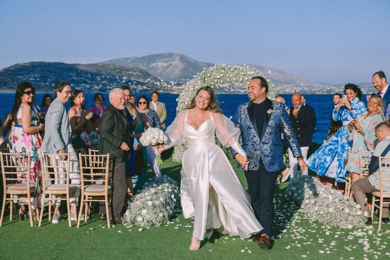 Chelsea & Brian Wedding at the Athenian Riviera