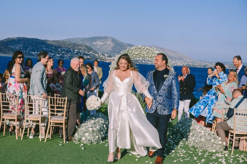 Chelsea & Brian Wedding at the Athenian Riviera