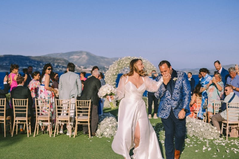 Chelsea & Brian Wedding at the Athenian Riviera