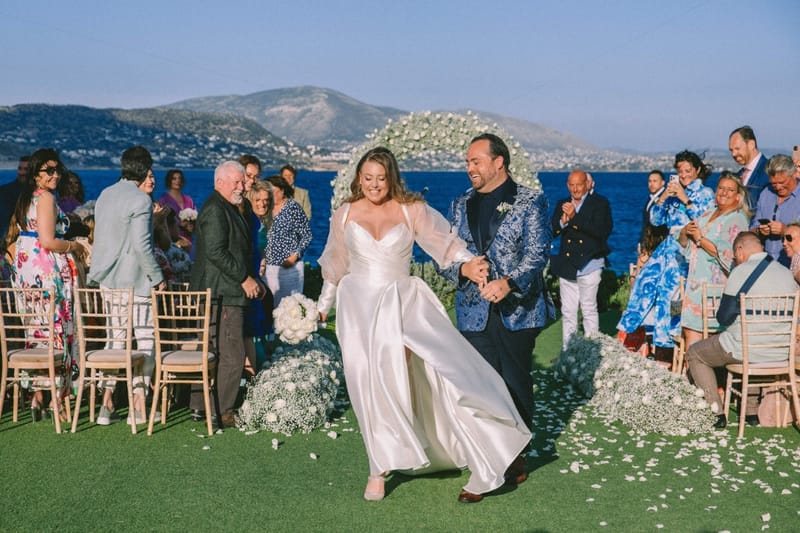 Chelsea & Brian Wedding at the Athenian Riviera