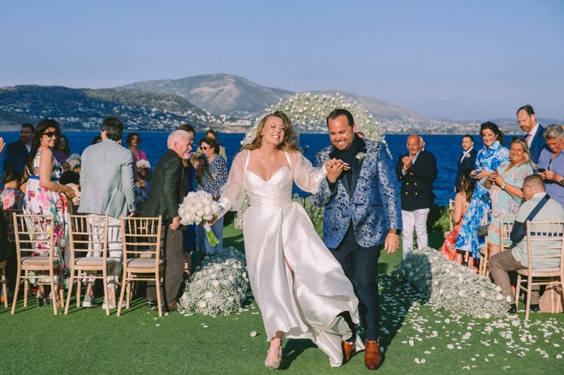 Chelsea & Brian Wedding at the Athenian Riviera