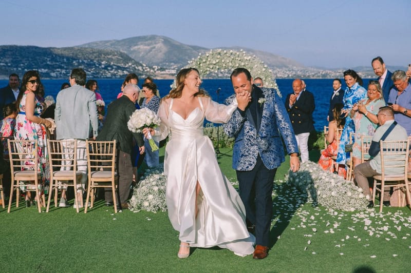 Chelsea & Brian Wedding at the Athenian Riviera