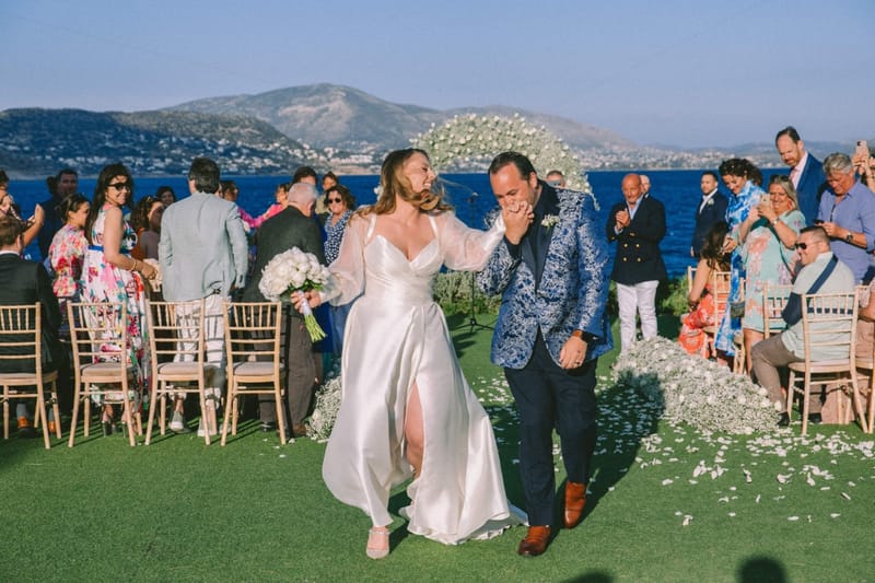 Chelsea & Brian Wedding at the Athenian Riviera