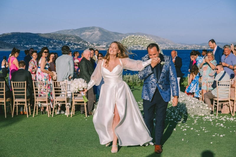 Chelsea & Brian Wedding at the Athenian Riviera
