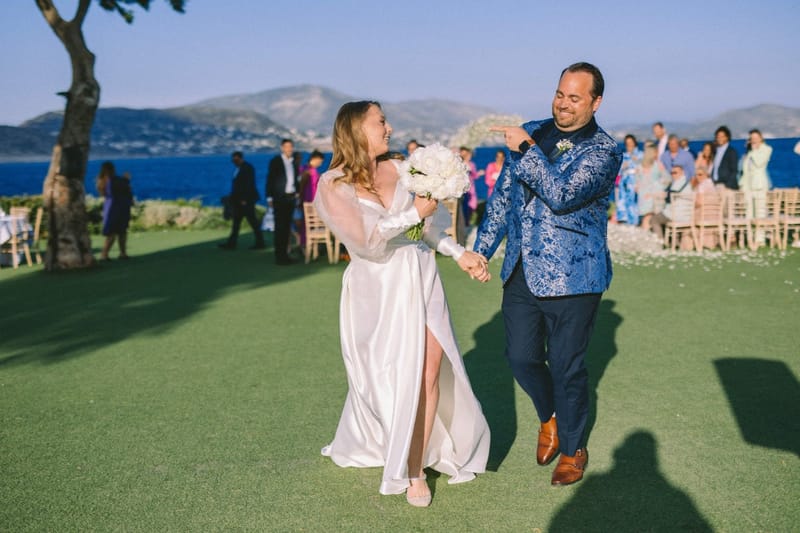 Chelsea & Brian Wedding at the Athenian Riviera