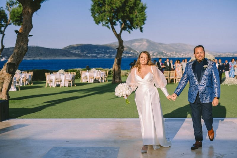 Chelsea & Brian Wedding at the Athenian Riviera