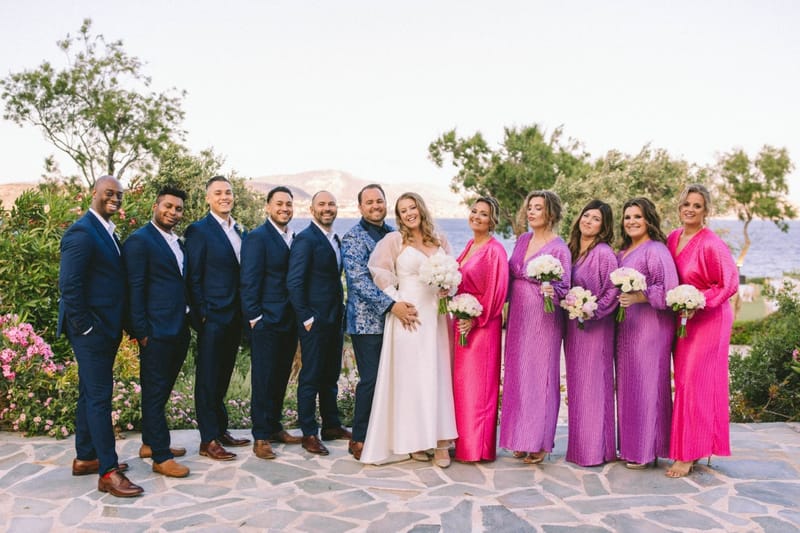 Chelsea & Brian Wedding at the Athenian Riviera