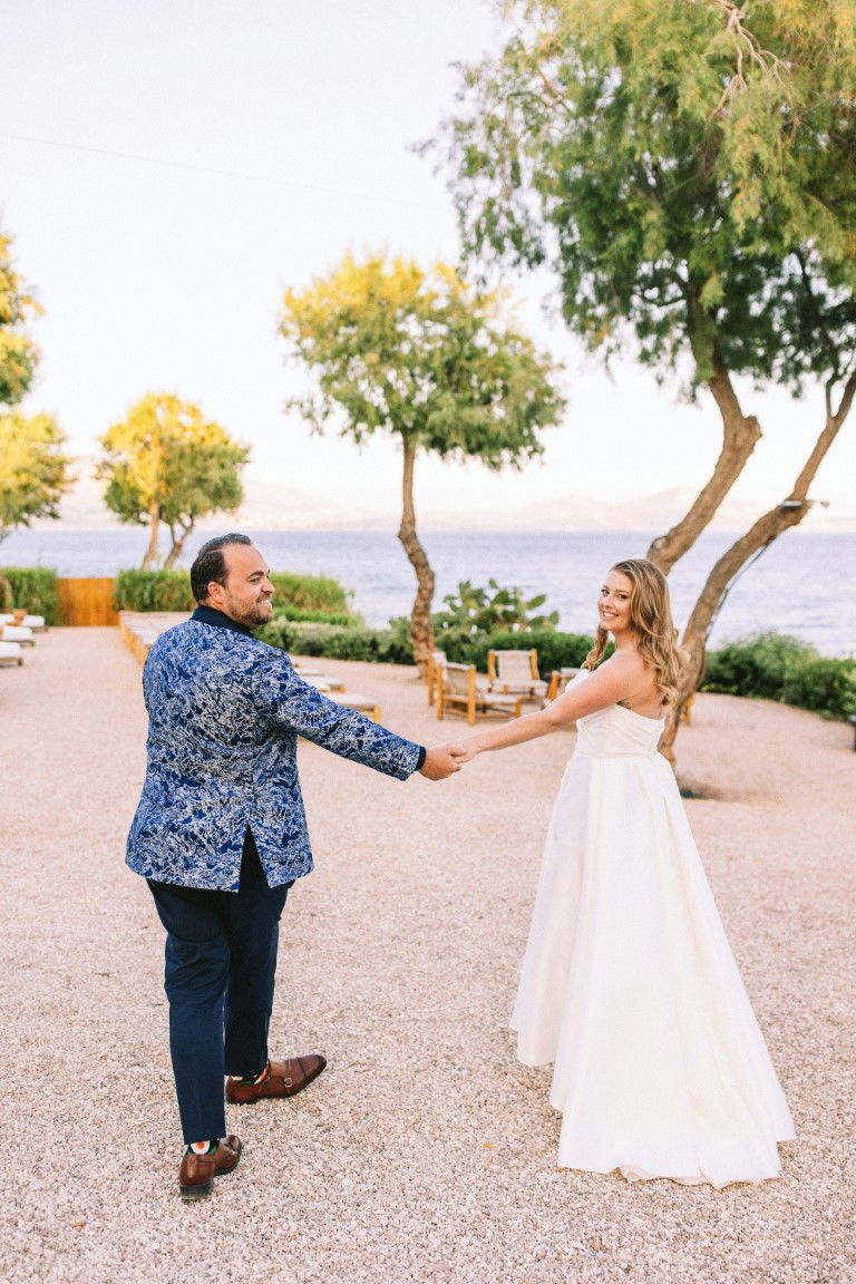 Chelsea & Brian Wedding at the Athenian Riviera