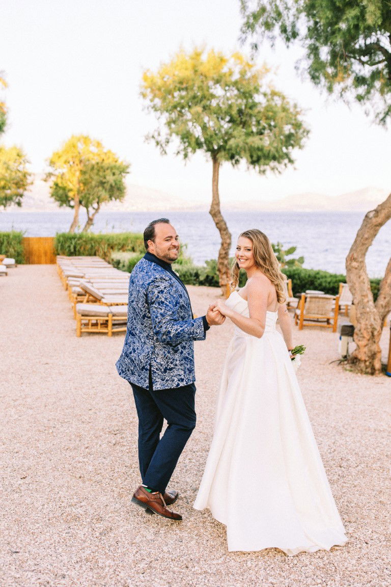 Chelsea & Brian Wedding at the Athenian Riviera