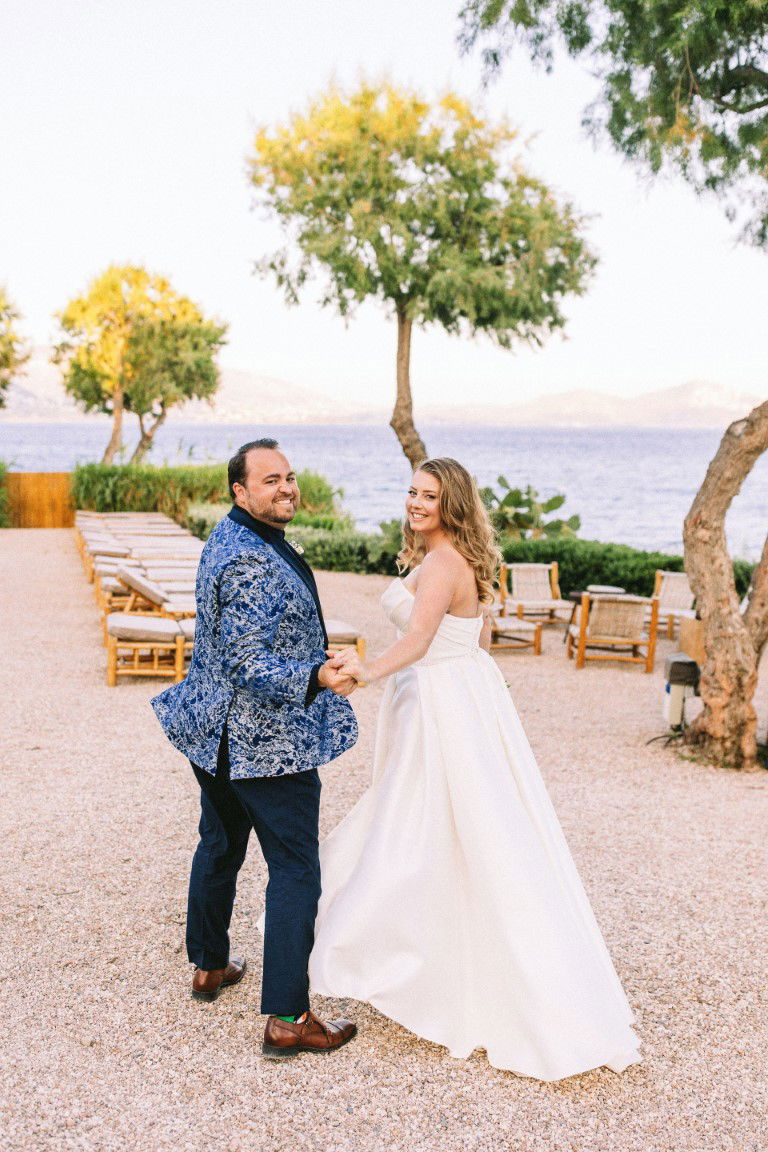 Chelsea & Brian Wedding at the Athenian Riviera