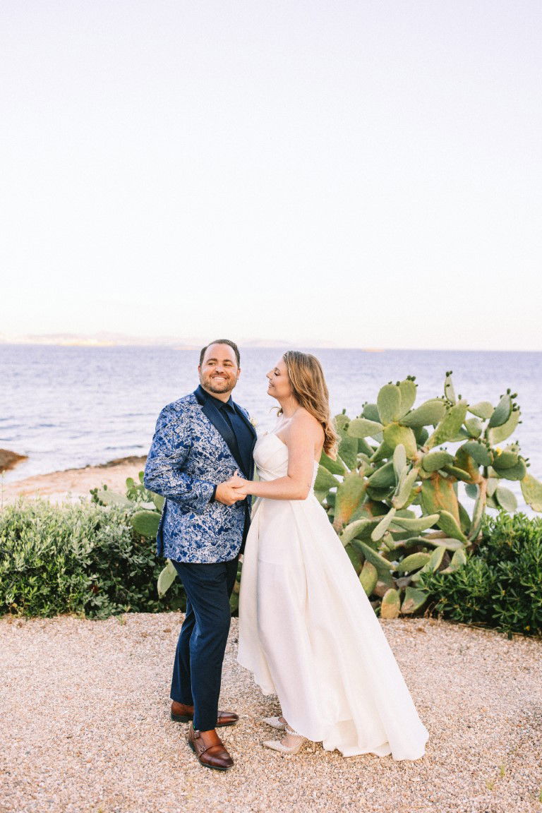 Chelsea & Brian Wedding at the Athenian Riviera