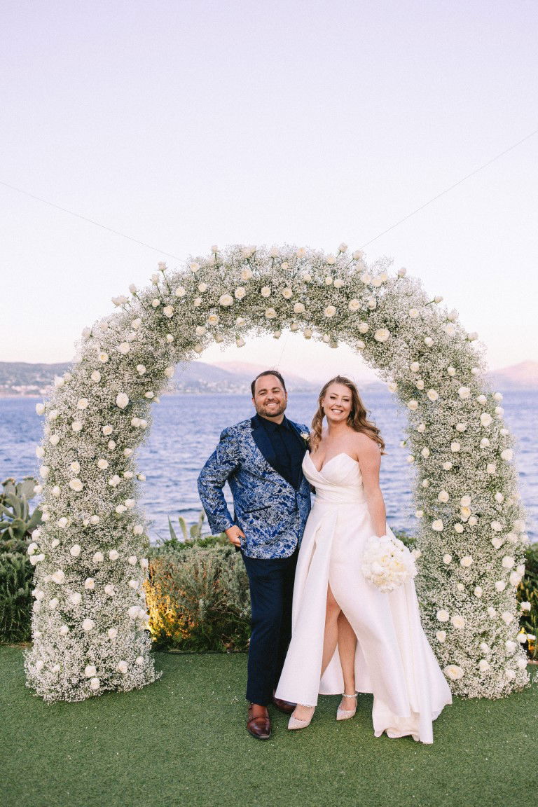 Chelsea & Brian Wedding at the Athenian Riviera