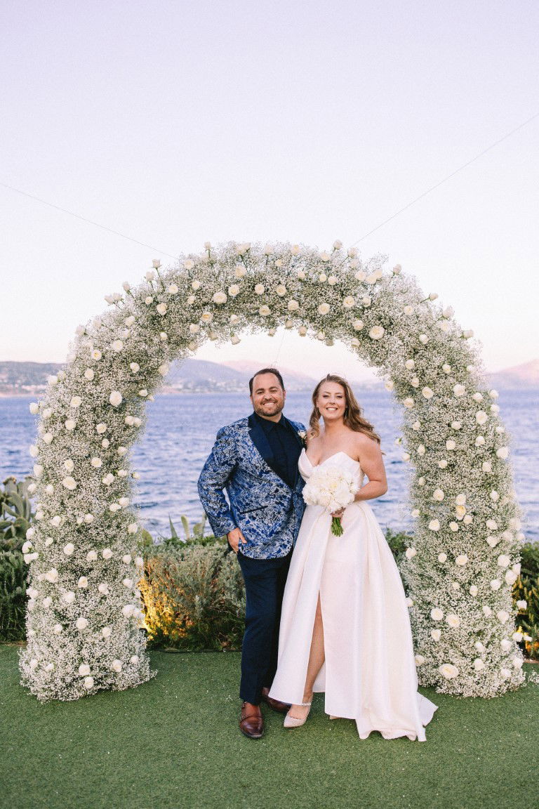 Chelsea & Brian Wedding at the Athenian Riviera