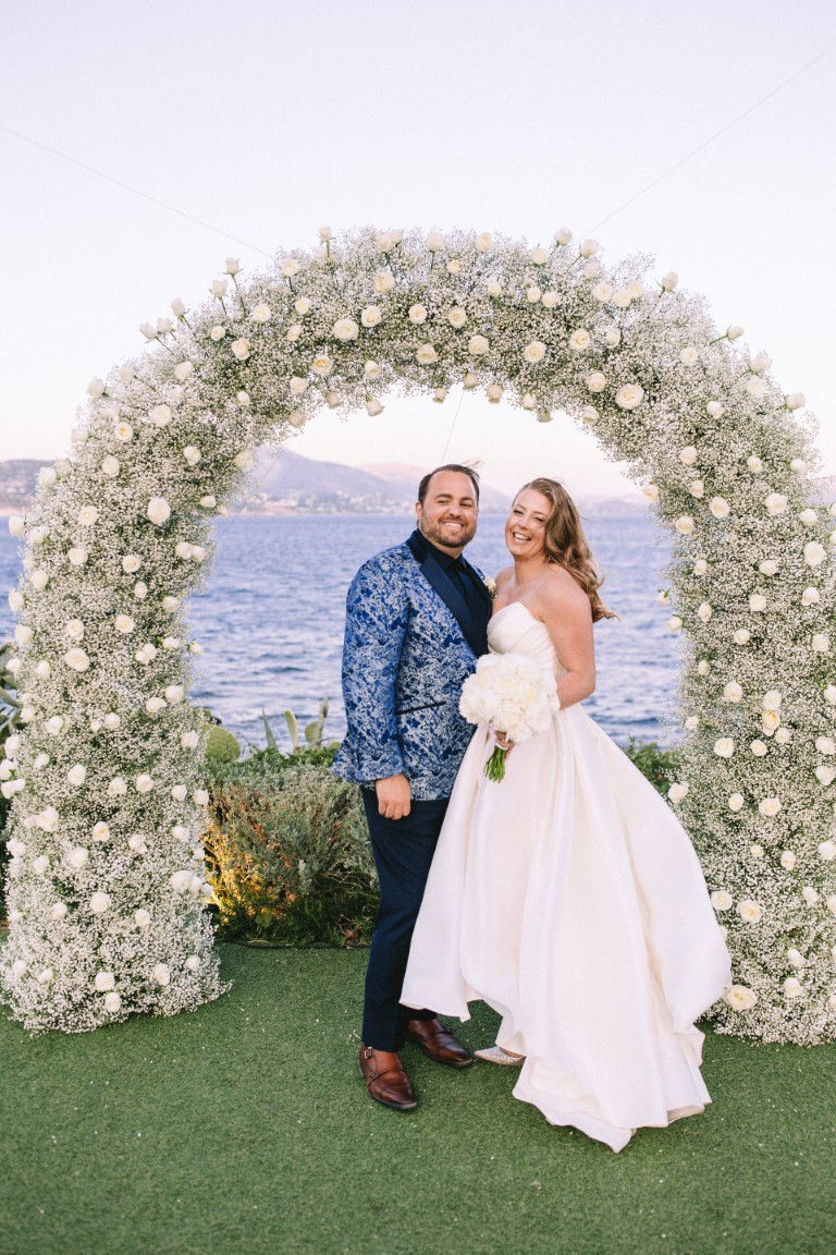 Chelsea & Brian Wedding at the Athenian Riviera