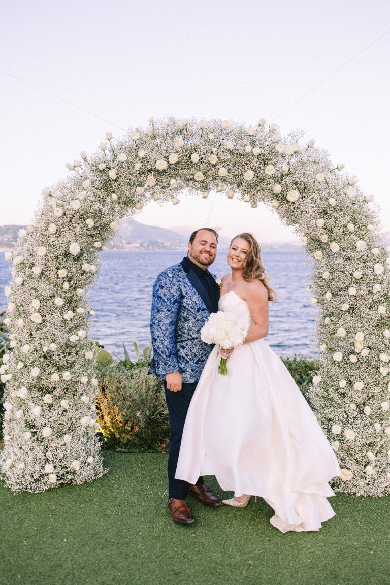 Chelsea & Brian Wedding at the Athenian Riviera