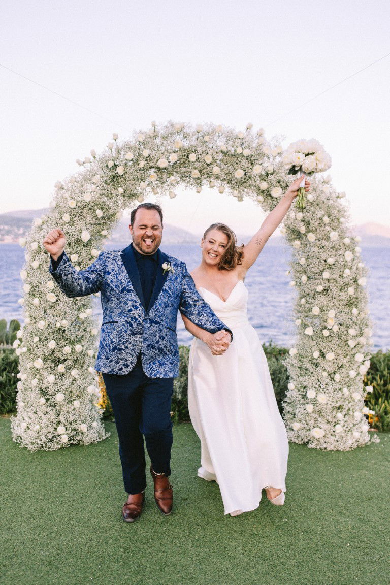 Chelsea & Brian Wedding at the Athenian Riviera