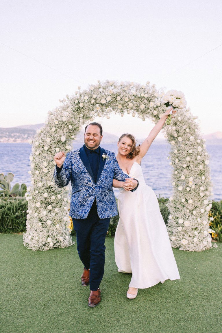 Chelsea & Brian Wedding at the Athenian Riviera