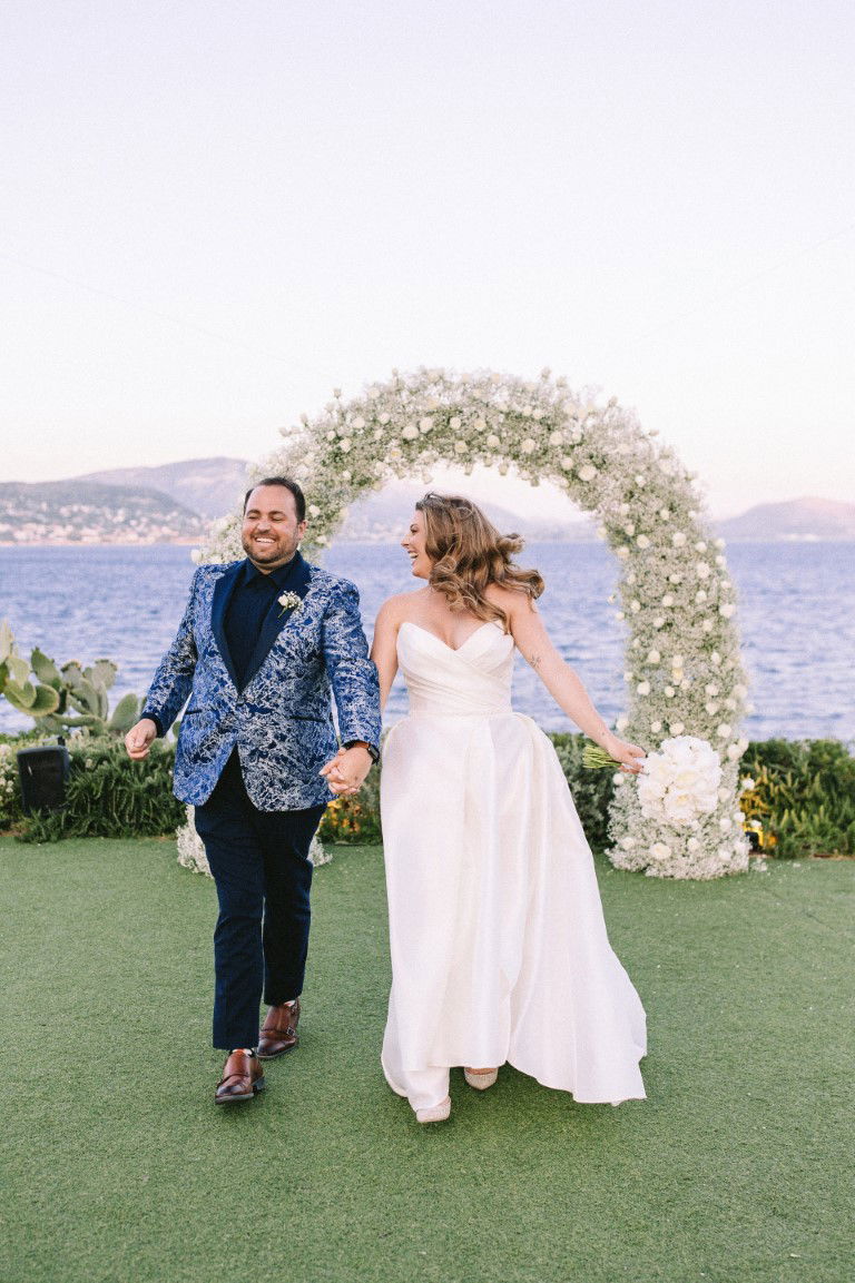 Chelsea & Brian Wedding at the Athenian Riviera