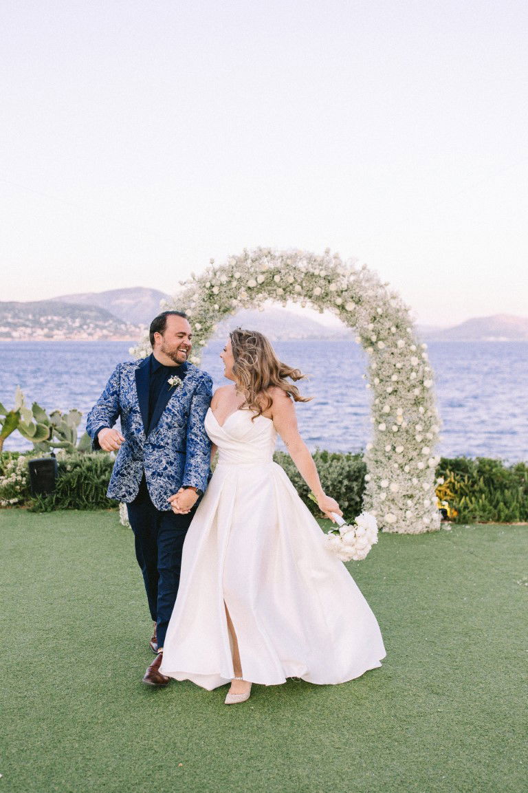 Chelsea & Brian Wedding at the Athenian Riviera