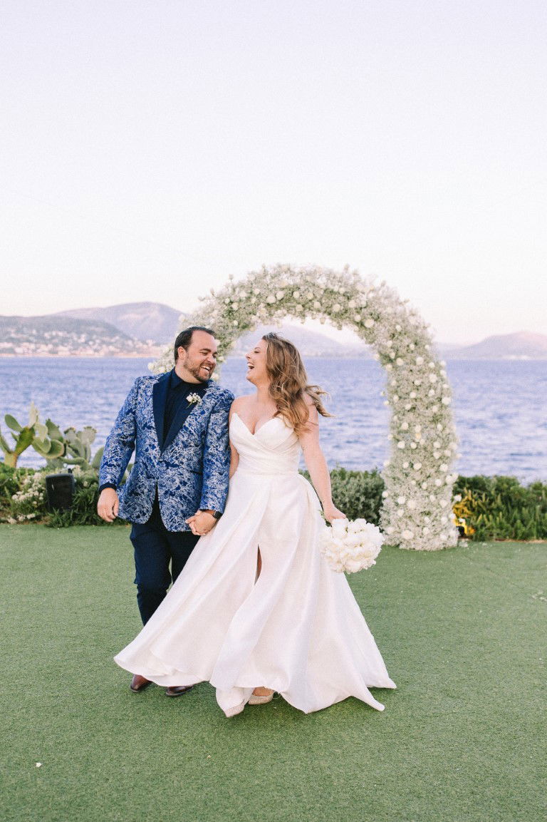 Chelsea & Brian Wedding at the Athenian Riviera