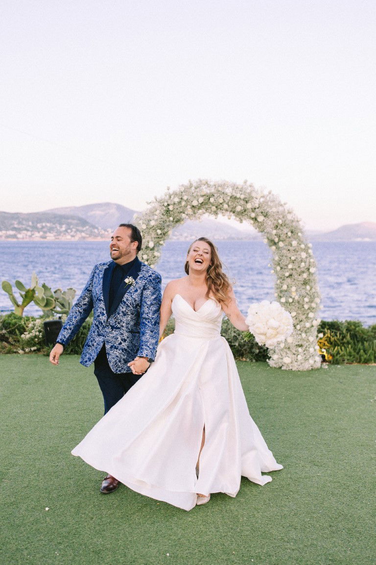 Chelsea & Brian Wedding at the Athenian Riviera