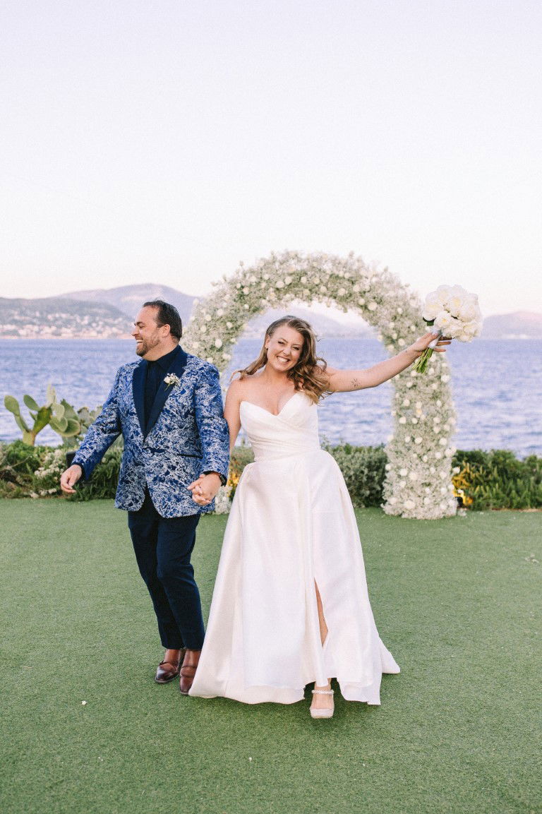 Chelsea & Brian Wedding at the Athenian Riviera