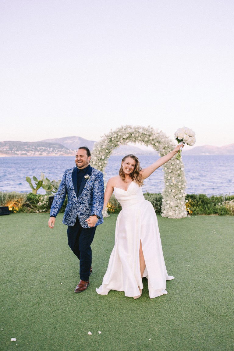 Chelsea & Brian Wedding at the Athenian Riviera