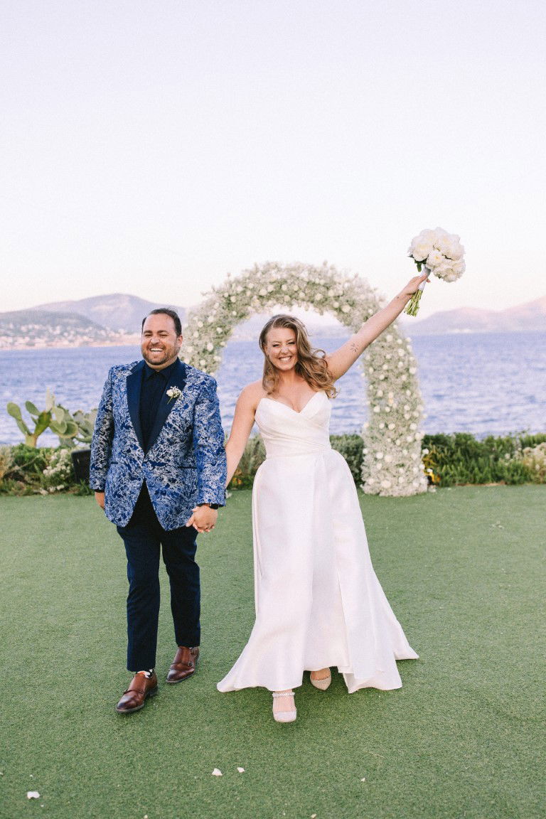 Chelsea & Brian Wedding at the Athenian Riviera