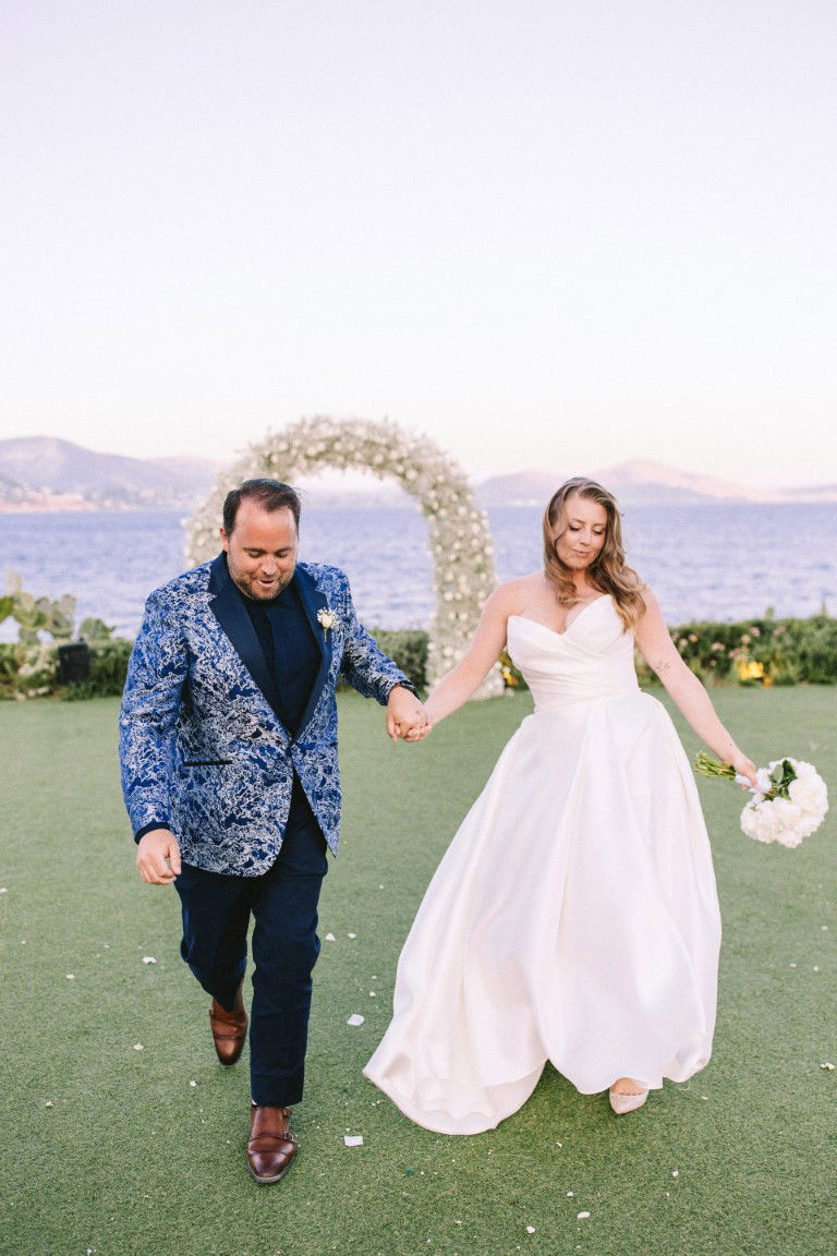 Chelsea & Brian Wedding at the Athenian Riviera