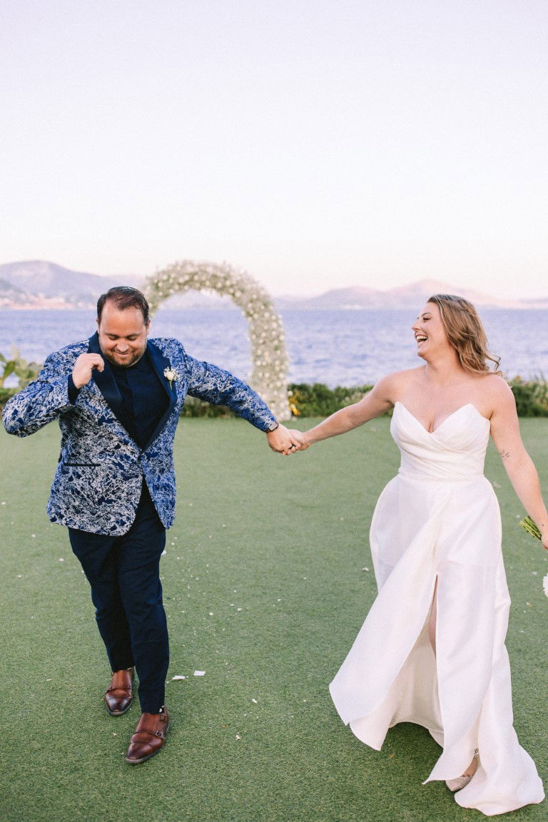 Chelsea & Brian Wedding at the Athenian Riviera