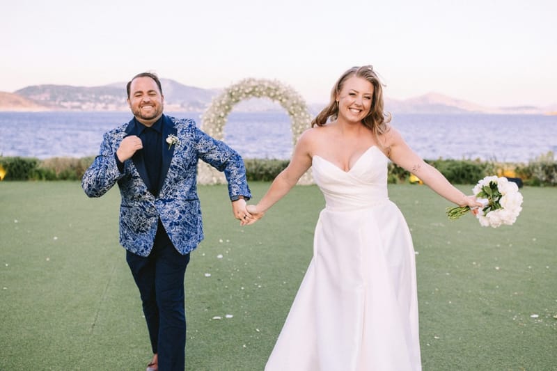 Chelsea & Brian Wedding at the Athenian Riviera