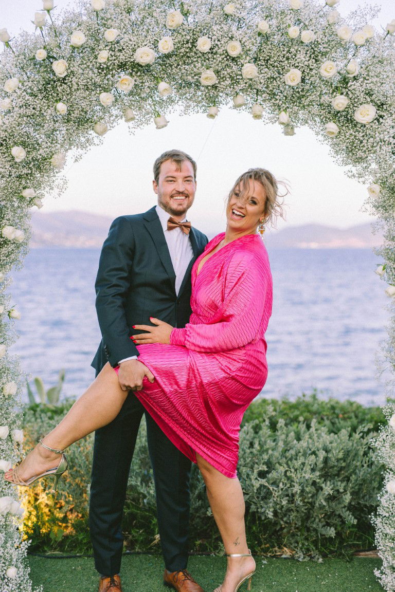 Chelsea & Brian Wedding at the Athenian Riviera