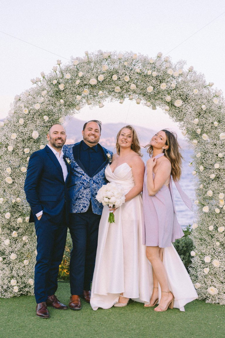 Chelsea & Brian Wedding at the Athenian Riviera