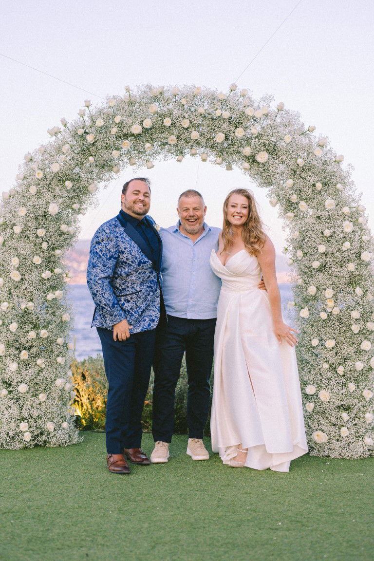 Chelsea & Brian Wedding at the Athenian Riviera